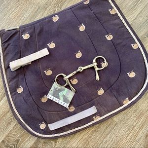 Horse Tack! Whale Pony Pad And 4-1/4 Pony Snaffle